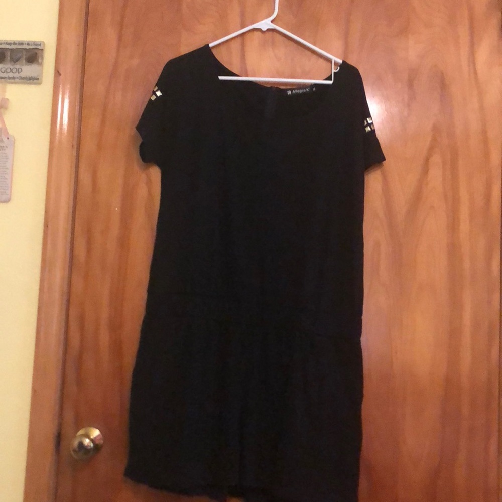 Black XL romper